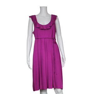 New York & Company Purole Sleeveless  Dress